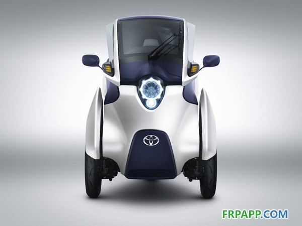 新一代代步工具:豐田i-Road三輪純電動概念車