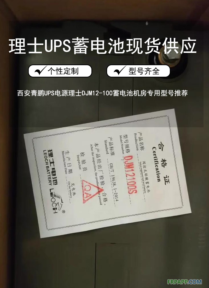 6.西安青鵬UPS電源理士DJM12-100蓄電池機房專用型號推薦6