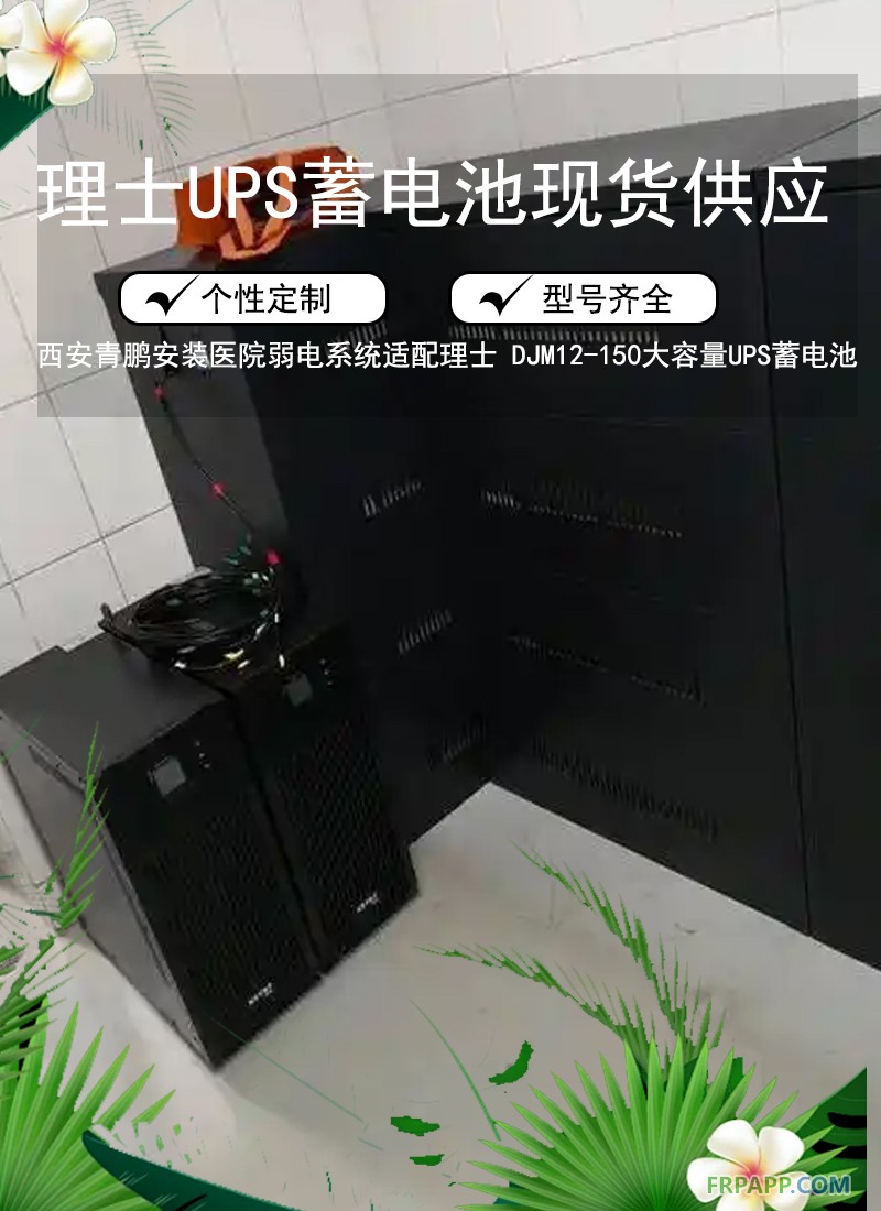 8.西安醫院弱電系統適配理士 DJM12-150大容量UPS蓄電池6
