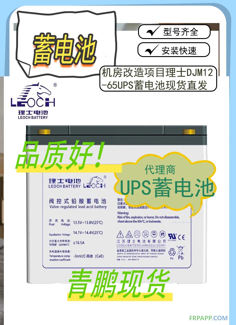 20.機房改造項目理士DJM12-65UPS蓄電池現貨直發68