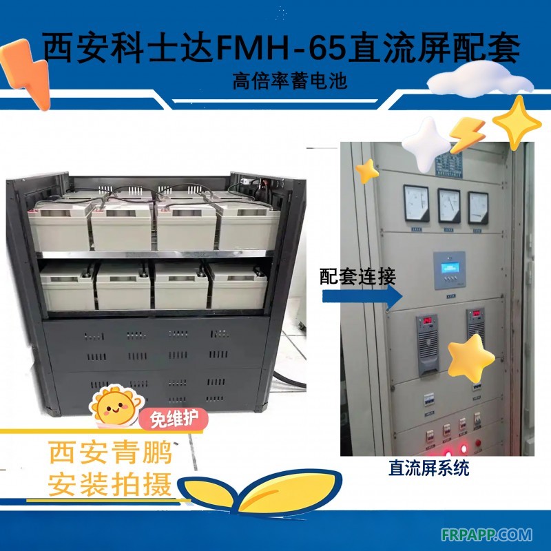 10西安科士達(dá)FMH-65高倍率蓄電池直流屏配套3