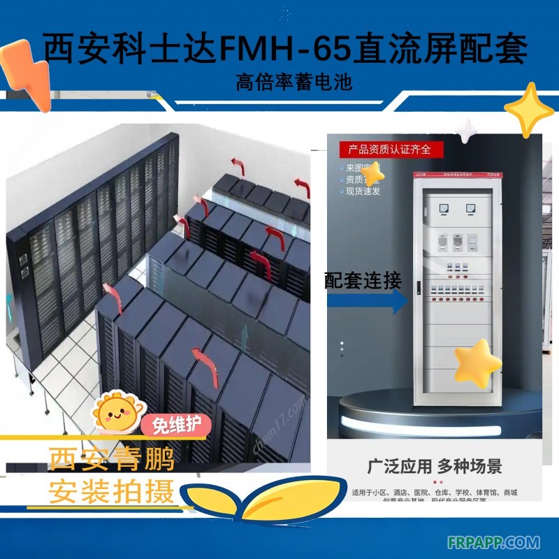 10西安科士達(dá)FMH-65高倍率蓄電池直流屏配套5