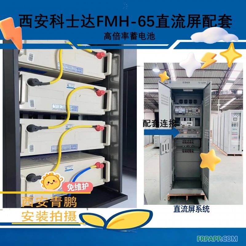 10西安科士達(dá)FMH-65高倍率蓄電池直流屏配套4