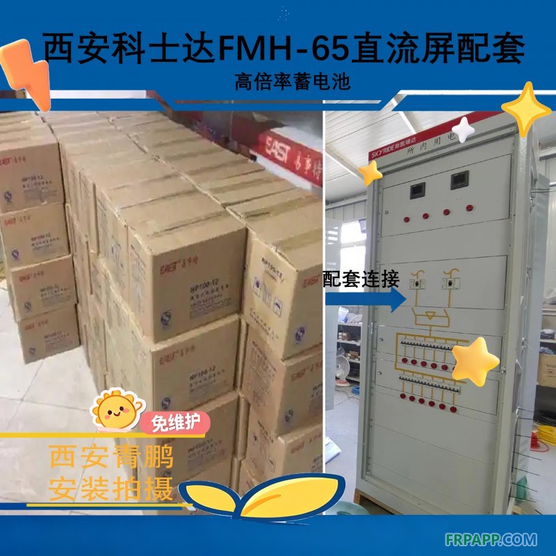 10西安科士達(dá)FMH-65高倍率蓄電池直流屏配套6